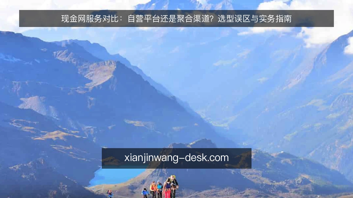 现金网服务对比:自营平台还是聚合渠道?选型误区与实务指南